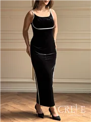 پیراهن مخمل مغزی دار