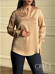 شومیز یقه هفت راه راه