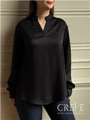 شومیز یقه هفت راه راه