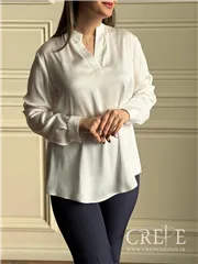 شومیز یقه هفت راه راه