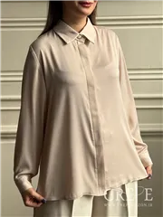 شومیز دکمه مخفی جولیا