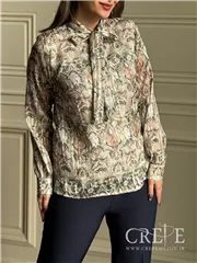 شومیز حریر شاین کرواتی