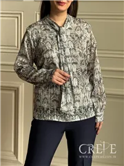 شومیز حریر شاین کرواتی 