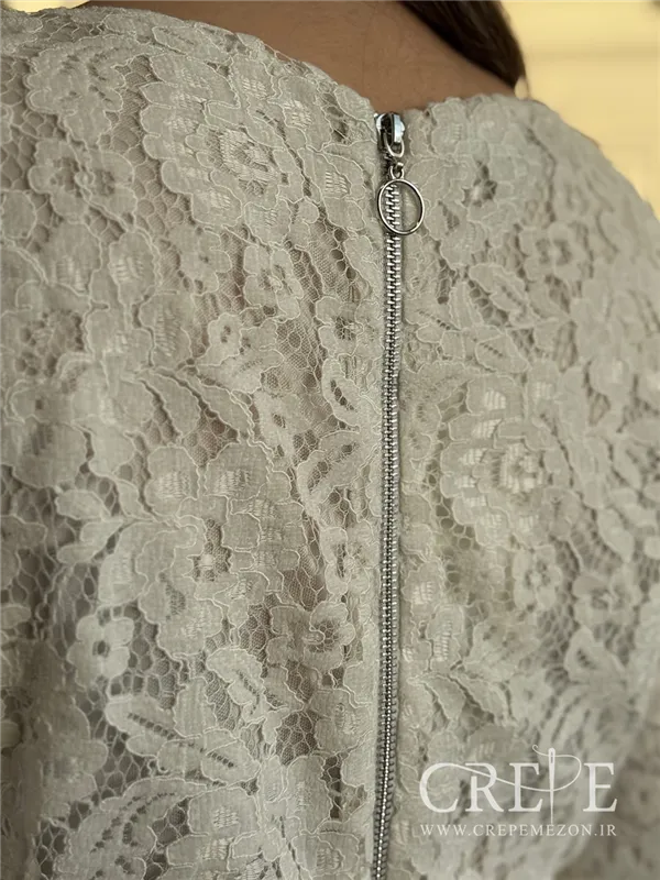 بلوز دامن مخمل گیپور