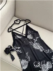 لباس خواب پیراهنی طرح دار لورنزا