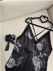 لباس خواب پیراهنی طرح دار لورنزا