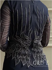 ماکسی سنگدوزی سایزبزرگ لاله