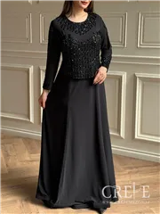 ماکسی سایز بزرگ پولکی نساء