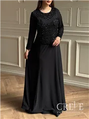 ماکسی سایز بزرگ پولکی نساء