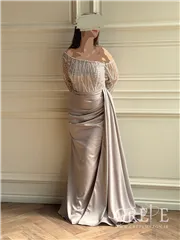 ماکسی آستین سنگدوزی رزا