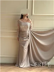 ماکسی آستین سنگدوزی رزا