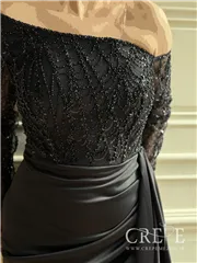 ماکسی آستین سنگدوزی رزا