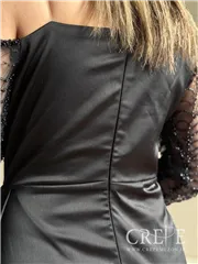 ماکسی آستین سنگدوزی رزا