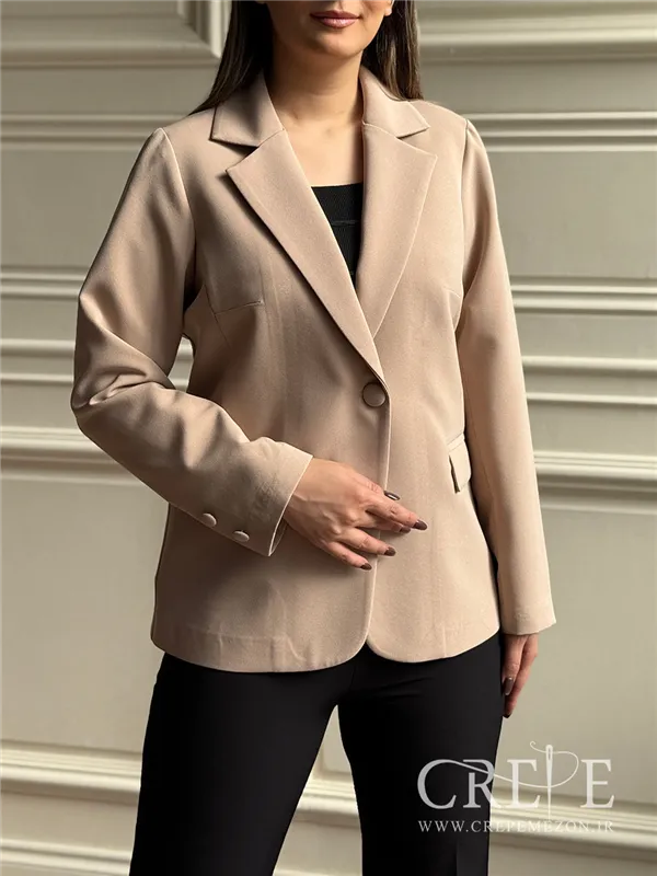 کت یقه انگلیسی آستردار قد 68