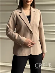 کت یقه انگلیسی آستردار قد 68