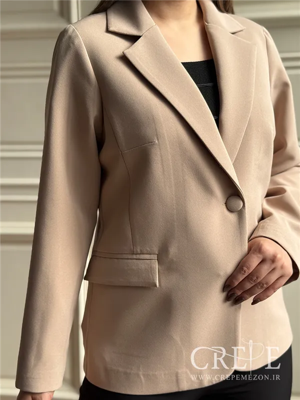 کت یقه انگلیسی آستردار قد 68