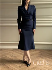 کت و دامن شش دکمه پرستو 