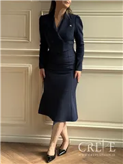 کت و دامن شش دکمه پرستو 