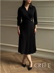 پیراهن یقه دار بغل پلیسه 