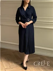 پیراهن یقه دار بغل پلیسه