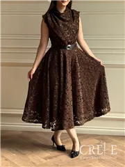 پیراهن حلقه آستین گیپور