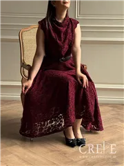 پیراهن حلقه آستین گیپور