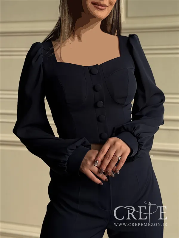 کراپ شلوار کرپ کجراه