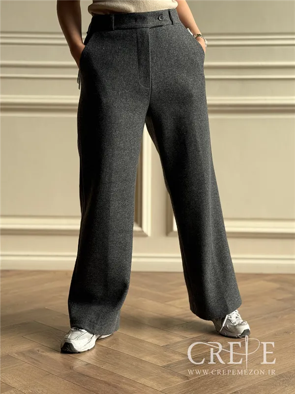 شلوار نیم بگ فوتر قد 110