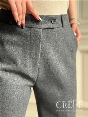 شلوار نیمبگ پشت کش فوتر قد 110