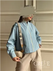 بامبر جین گلدوزی آهو