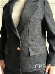 کت جیب دار کوک دوزی