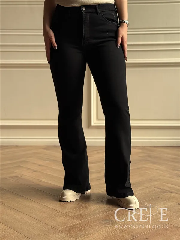 جین بوت کات سایز بزرگ قد 108 