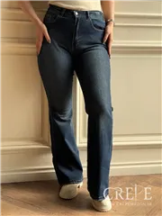 جین بوت کات سایز بزرگ قد 110