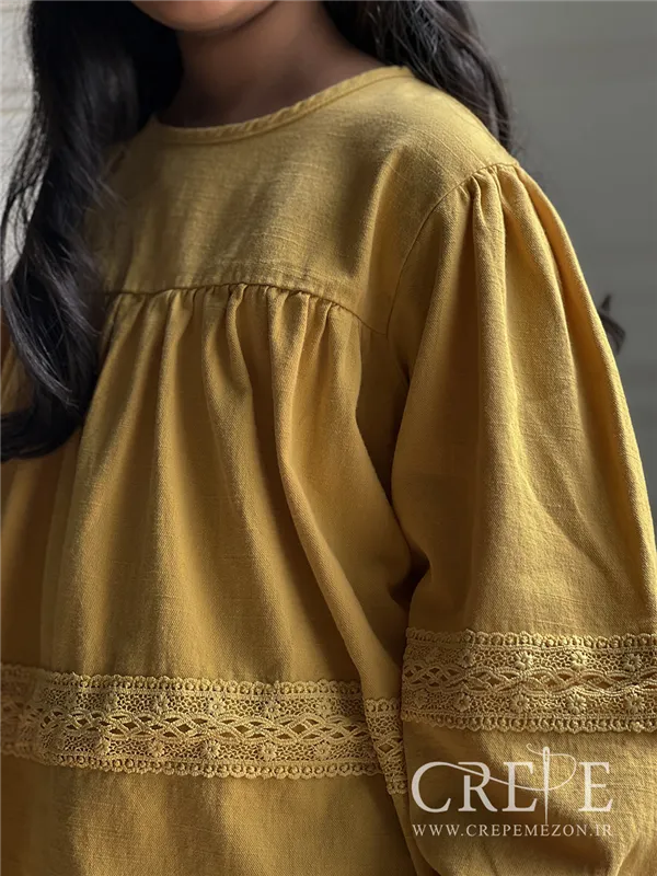 شومیز نوار گیپور 