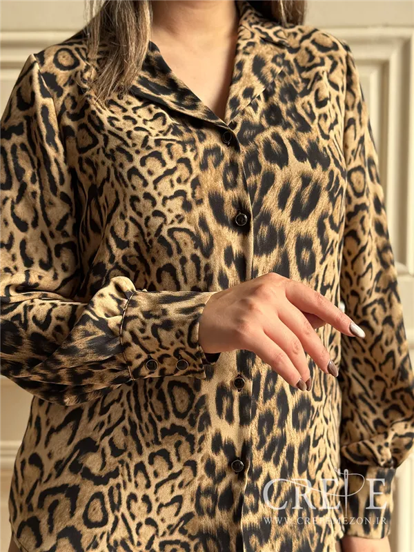 شومیز طرح پلنگی