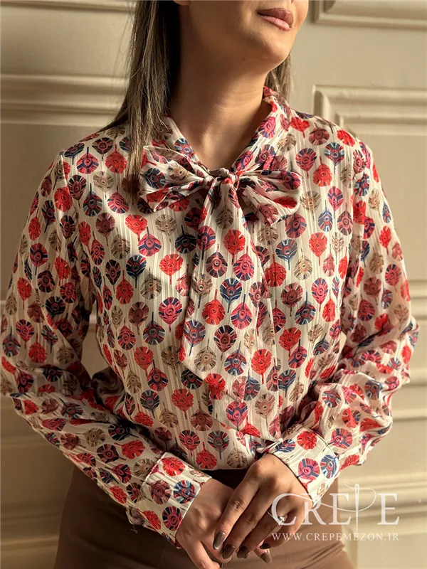 شومیز حریر شاین کرواتی