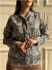 شومیز حریر شاین کرواتی