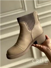 نیم بوت کشبافت پاشنه 5/5 سانت