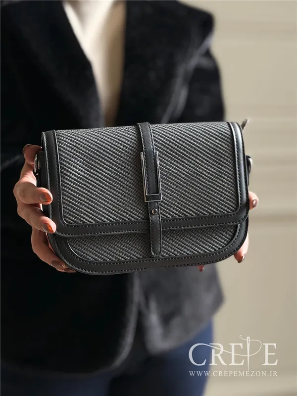 کیف دورنگ طرح کبریتی