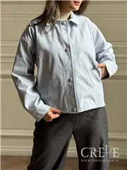 بارانی کوتاه جلو دکمه