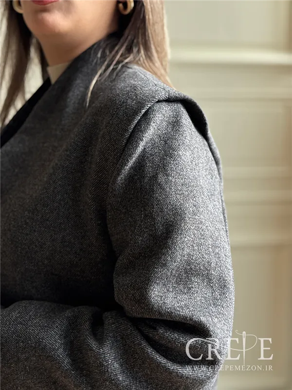 کت فوتر یقه ایستاده