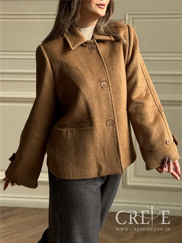 کت کوتاه یقه شکاری