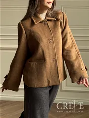 کت کوتاه یقه شکاری