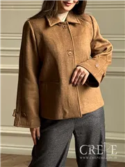 کت کوتاه یقه شکاری