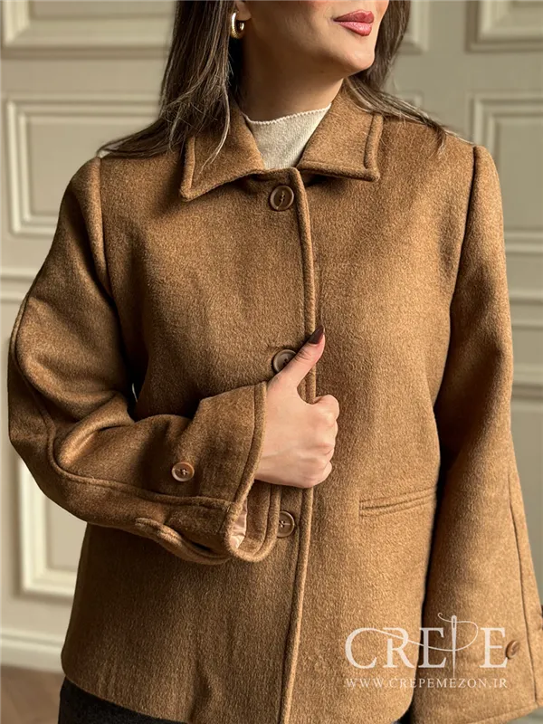 کت کوتاه یقه شکاری