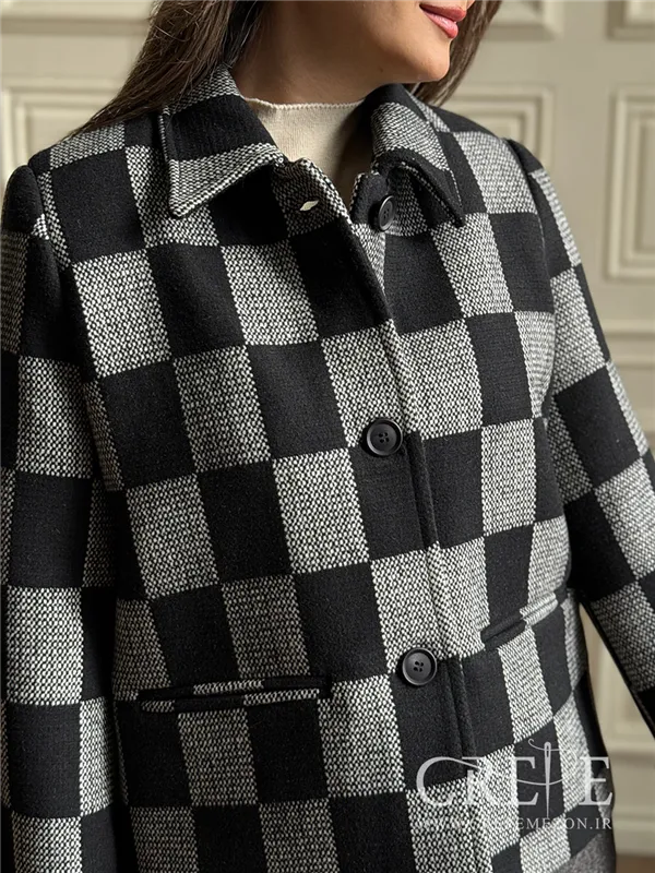 کت کوتاه یقه شکاری