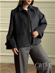 کت کوتاه یقه شکاری