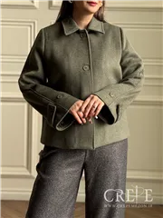 کت کوتاه یقه شکاری