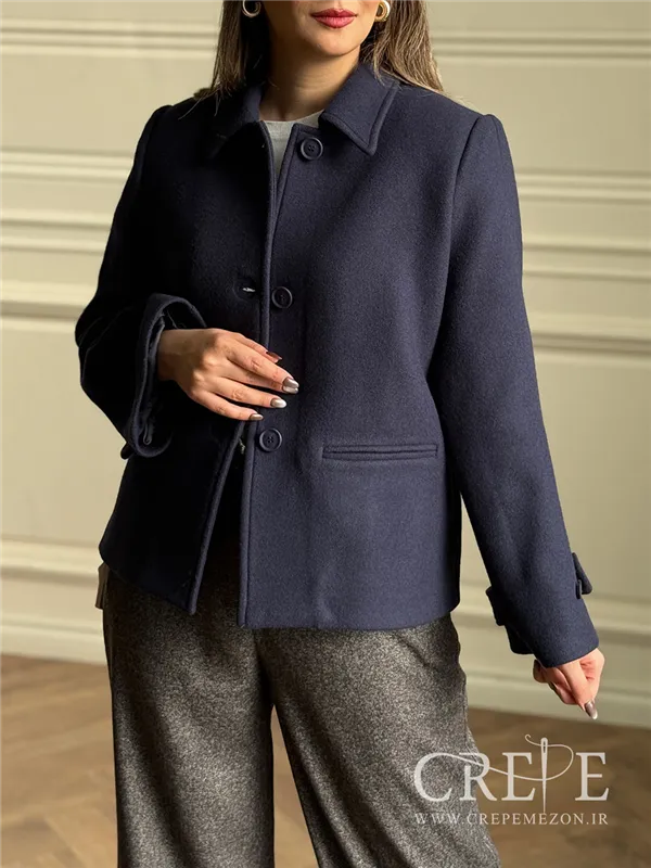 کت کوتاه یقه شکاری