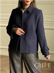 کت کوتاه یقه شکاری